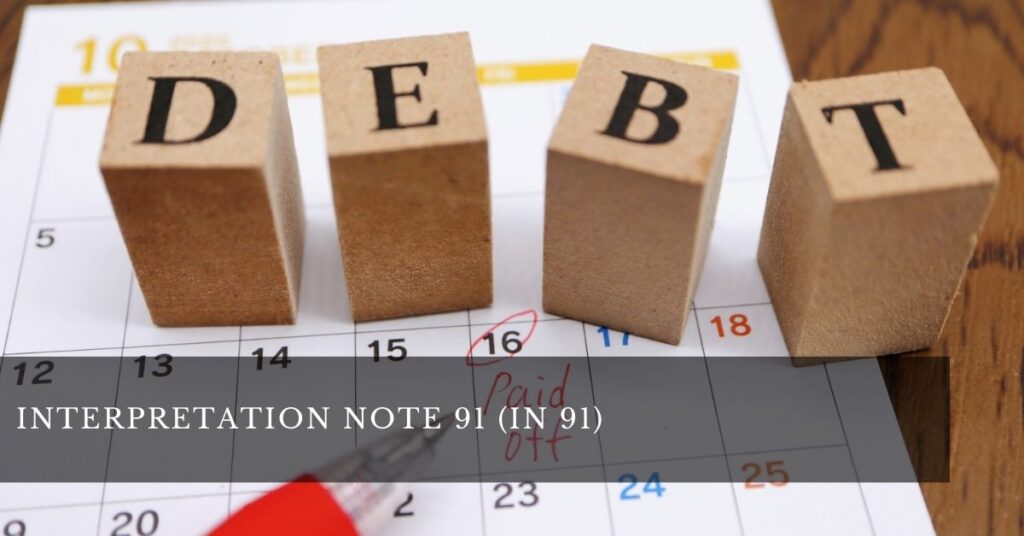 Interpretation Note 91 feature image explaining South African tax guidance on the reduction of debt for tax purposes