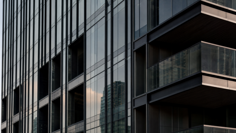 Modern South African corporate architecture with clean geometric lines and a premium professional feel.